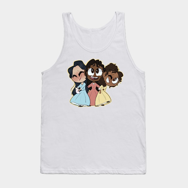 Schuyler Sisters Tank Top by SpookytheKitty2001